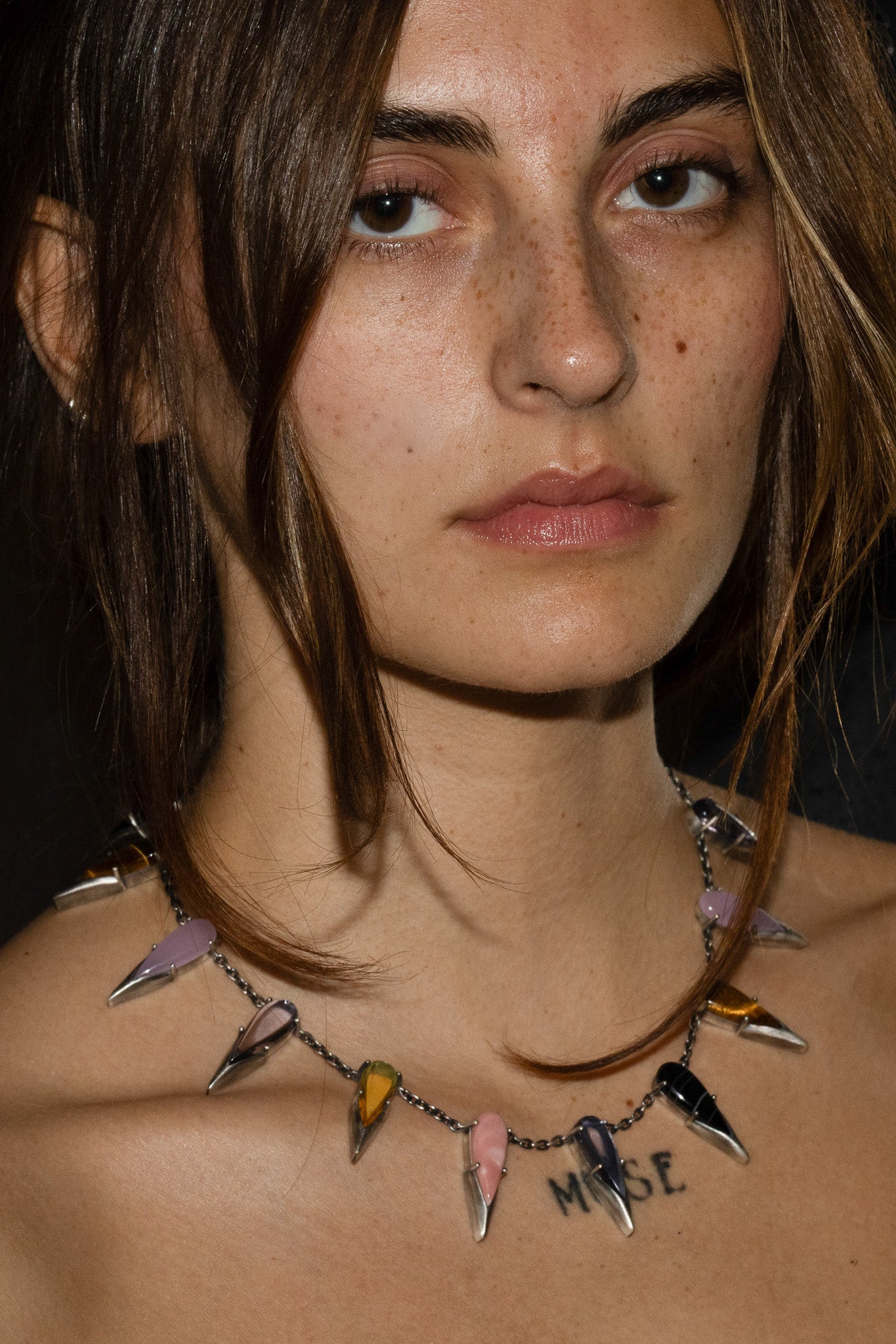 The Saber Tooth Necklace in Punk Rocks Vesper Obscura